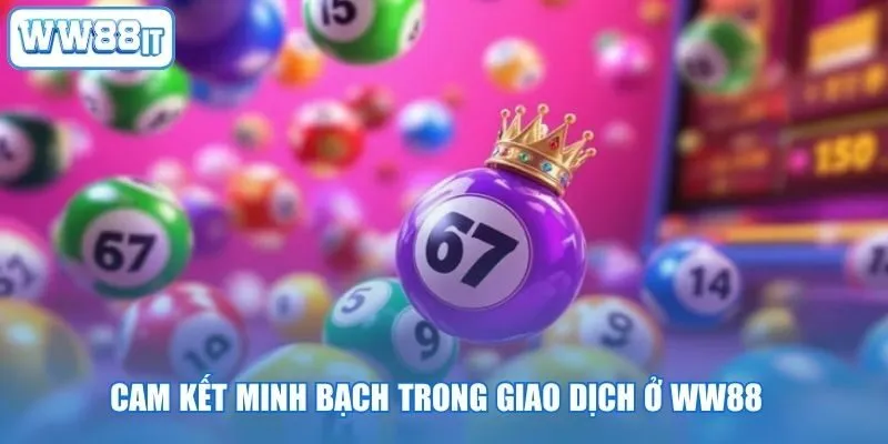 Cam kết minh bạch trong giao dịch ở WW88